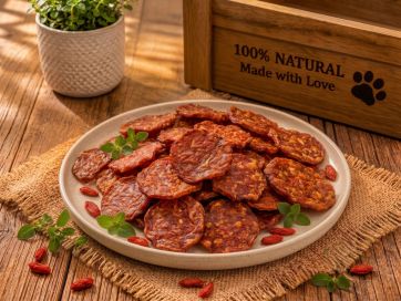 PAWorld Goji Berry Protein Coins dog treats